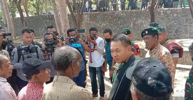 kunjungan jenderal dudung ke timor timur