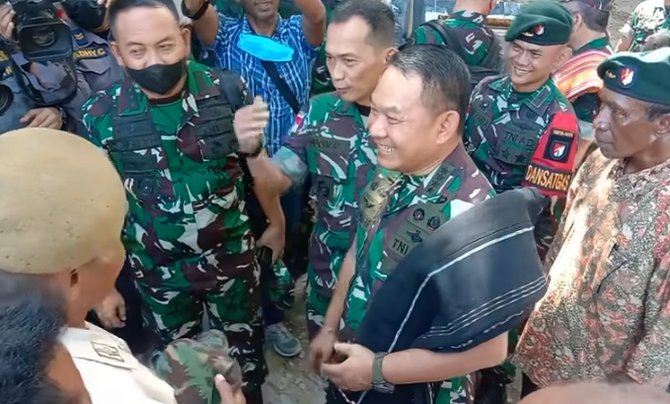 kunjungan jenderal dudung ke timor timur