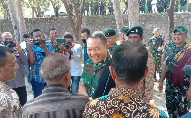 kunjungan jenderal dudung ke timor timur