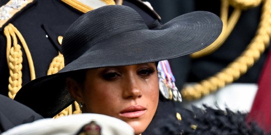 Air Mata Meghan Markle di Pemakaman Ratu Elizabeth