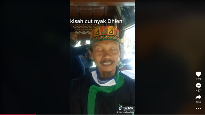 kisah cut nyak dien pahlawan aceh dibuang ke sumedang