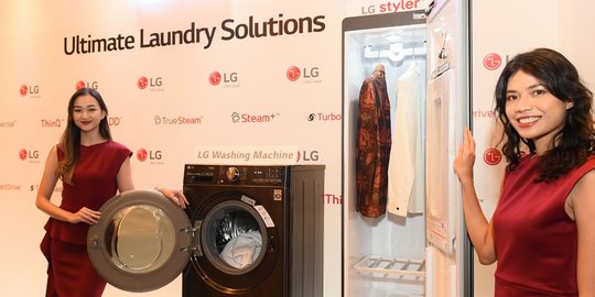 LG Rilis Mesin Cuci dan Styler dengan Teknologi Canggih Perawatan Pakaian