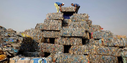 Penampakan Piramida Baru di Mesir, Terbuat dari 7.500 Kg Sampah Plastik