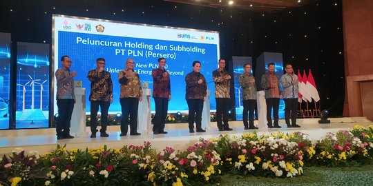 Holding dan Subholding PLN Resmi Terbentuk