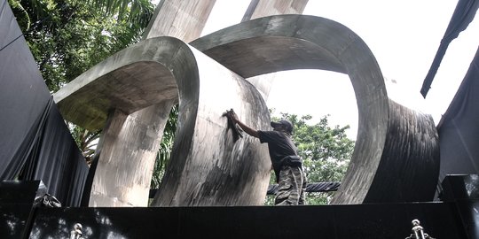 Monumen Tritura 66 Dipindahkan ke Taman Menteng