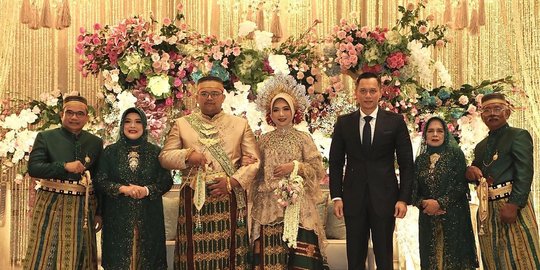 Momen AHY Hadiri Pernikahan Anak Pensiunan Tentara, Tak Disangka Bertemu Panglima TNI