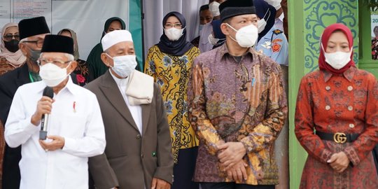 Ma'ruf Amin Minta Organisasi Agama jadi Penggerak Perekonomian