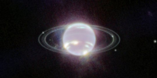 Teleskop James Webb Perlihatkan Keindahan Cincin Planet Neptunus