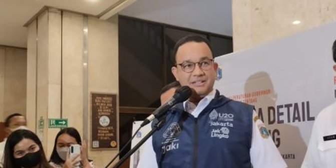 Anies Rumuskan 3 Pilar Tata Ruang Jawab Masalah Pembangunan Jakarta di RTRW 2040