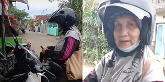 Nenek Usia 83 Tahun Masih Bugar & Kendarai Motor Sendiri, Ternyata Ini Rahasianya