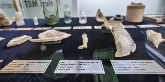 Penjelasan Sejarawan soal Ribuan Artefak Ditemukan saat Pembangunan MRT Fase 2