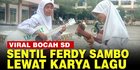 VIDEO: Lirik Lagu Viral Dua Bocah SD Nyanyi Sindir Ferdy Sambo, Asyik Buat Joget!