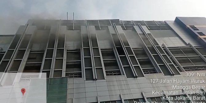 Gedung LTC Glodok Jakbar Kebakaran