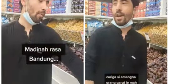 Madinah Rasa Bandung, Penjual Kurma di Arab Ini Jago Bahasa Sunda