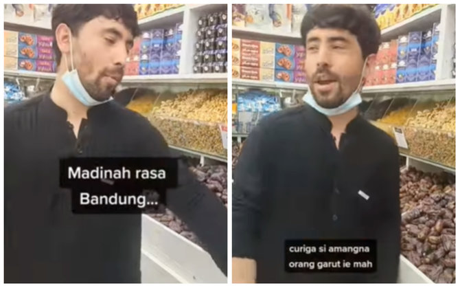 viral penjual kurma di madinah jago bahasa sunda