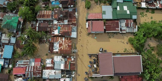 Banjir Akibat Topan Super Noru di Filipina