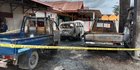 Kondisi Mesin Hidup, Mobil Terbakar saat Isi Pertalite di SPBU