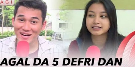 Tersenggol di D'Academy 5, Defri & Cantika Kini Bermain FTV di Indosiar