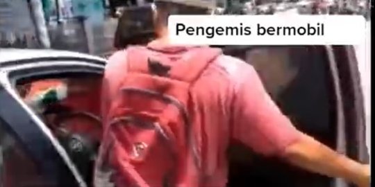 Video Viral Seorang Pengemis Bermobil Mewah, Ketahuan Aksinya Langsung Ngamuk