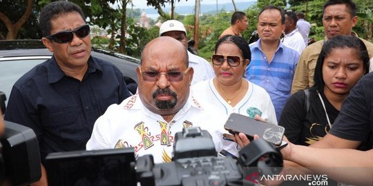 Jadi Tersangka Korupsi, Lukas Enembe Diberhentikan dari Ketua DPD Demokrat Papua
