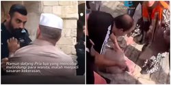 Ini Bukti Brutalnya Israel, Pria Tua Dipukul Hingga Jatuh karena Bela Warga Palestina