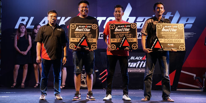 Pemenang BlackAuto Battle Seri Solo Menuju Final Battle di Jakarta 26-27 November