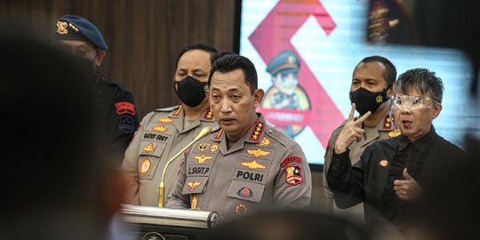 Kapolri Bongkar Kasus Judi Online Kelas Atas, 10 Tersangka Kabur ke Luar Negeri