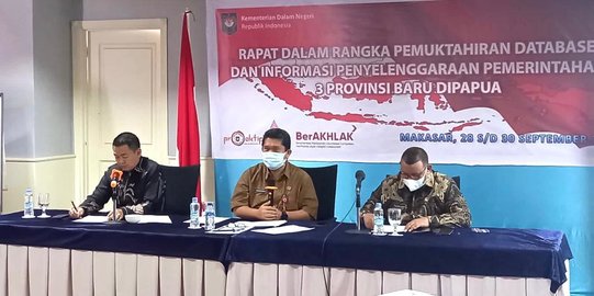 Kemendagri Mutakhirkan Database Penyelenggaraaan Tiga Provinsi Baru di Papua