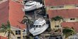 Penampakan Kapal-Kapal di Florida Terdampar Akibat Badai Ian