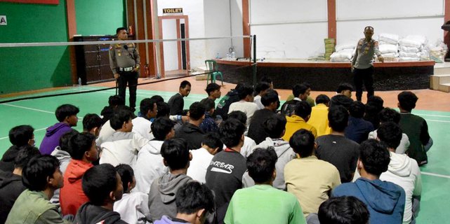 65 Pelajar Terjaring Patroli Cegah Tawuran di Bogor, Satu Kedapatan Bawa Sajam
