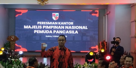 anies baswedan jadi anggota pemuda pancasila, ketum pp wajibkan kader pilih di 2024