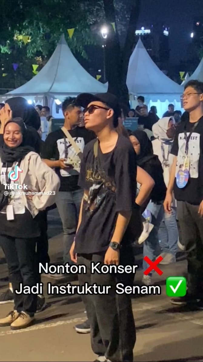 nonton konser rasa senam massal