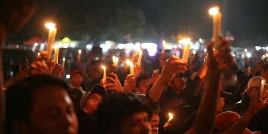 1.000 Lilin dari Bogor untuk Korban Tragedi Kanjuruhan