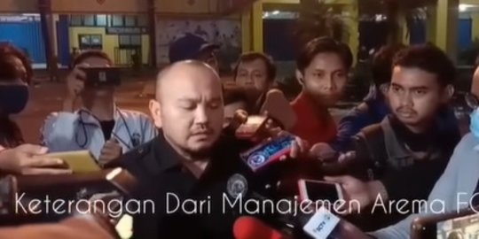 Ditanya soal Sanksi Akibat Kericuhan Kanjuruhan, Jawaban Manajer Arema FC Luar Biasa