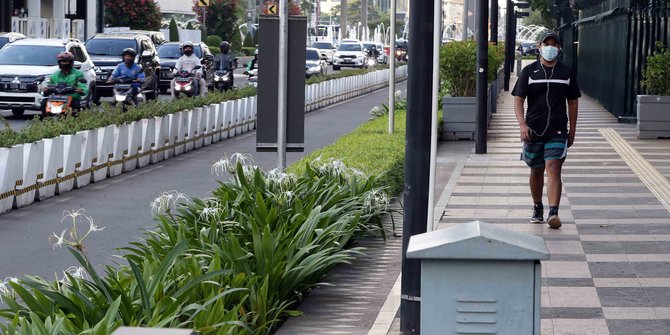 Pemprov DKI Jakarta Kejar Target Revitalisasi Trotoar