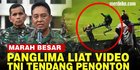 VIDEO: Panglima Andika Tegas Hukum Pidana Prajurit TNI Viral Tendang Penonton Ricuh