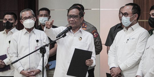 Rapat Pertama TGIPF, Mahfud Mulai Sisir Akar Masalah Tragedi Kanjuruhan
