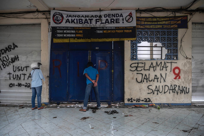 pintu 13 dan saksi bisu tragedi maut di stadion kanjuruhan