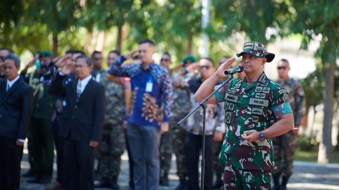 panglima tni andika perkasa datangi timor leste