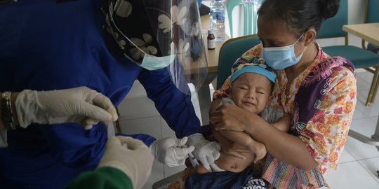 Cegah Infeksi Paru-Paru, Dinkes Tangsel Targetkan Vaksinasi 1.342 Bayi dan Balita