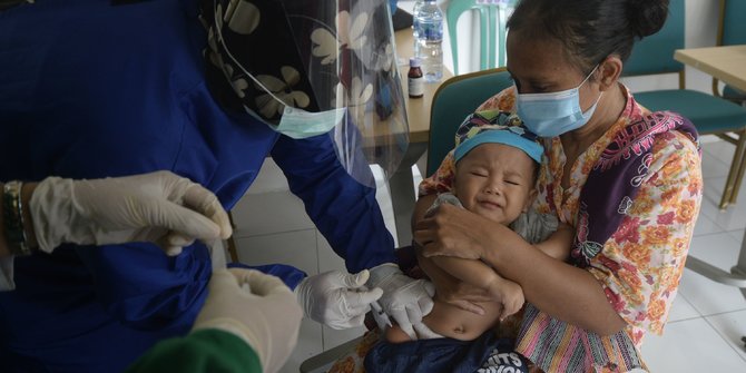 Cegah Infeksi Paru-Paru, Dinkes Tangsel Targetkan Vaksinasi 1.342 Bayi dan Balita