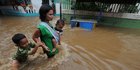 Hujan Deras, Tiga Pintu Air di Jakarta Meluap