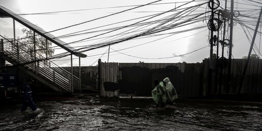 Kali Sadang di Kabupaten Bekasi Meluap, Sejumlah Lokasi Kebanjiran