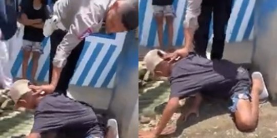 Viral, Aksi Kocak Bocah Pura-Pura Kesurupan Diduga Demi Hindari Tilang