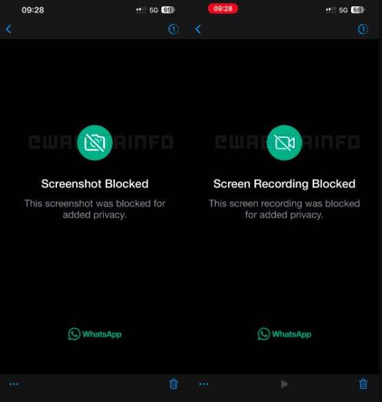 pengguna whatsapp bakal tak bisa screenshoot gambar atau video