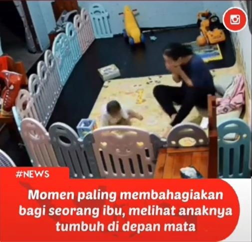 video ibu saksikan bayinya