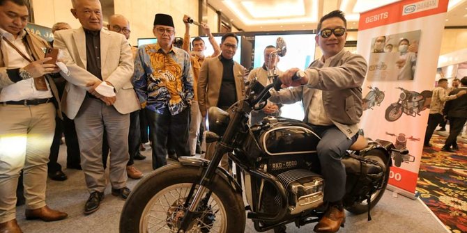 Mengintip Motor Listrik Rancangan Ridwan Kamil, Ringan dan Bergaya Klasik
