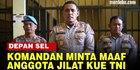 VIDEO: Komandan Polisi Minta Maaf, Pastikan Kue Dijilat Anggotanya Tak Dikirim ke TNI
