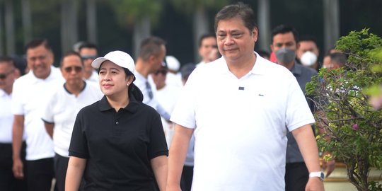 Airlangga Usai Bertemu Puan: Ruang Kerja Sama Sangat Luas dan Terbuka Lebar