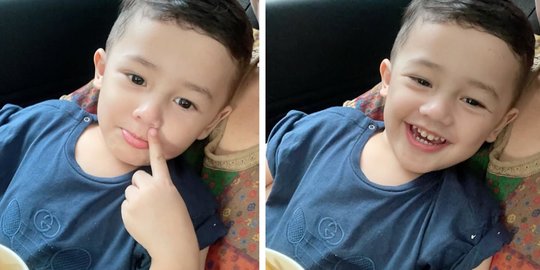 5 Potret Saka Anak Ussy Kini Menginjak 2 Tahun, Netizen 'Tolong Ganteng Banget'